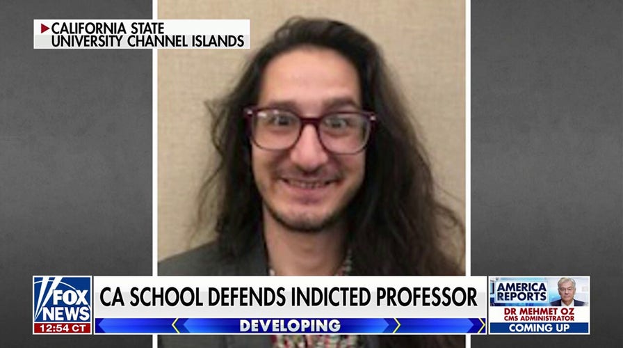 California school defends indicted professor who allegedly assaulted federal agents