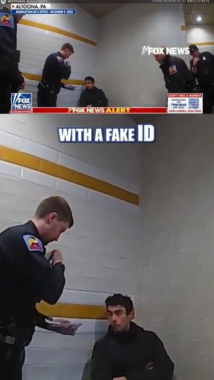 Newly released footage shows Luigi Mangione's arrest