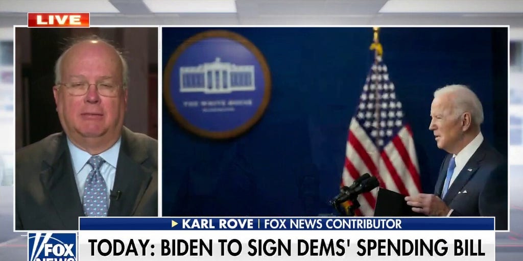 Karl Rove On Bidens Spending Bill Democrats Will Not Be Saved By This Legislation Fox News Video 6706
