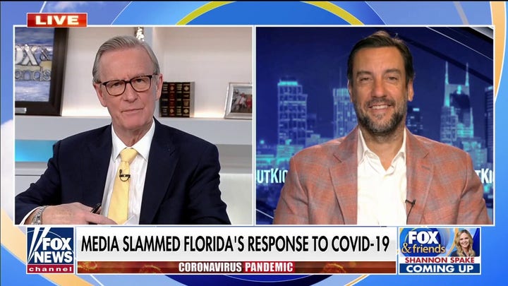 Clay Travis praises Gov. Ron DeSantis for handling of COVID-19 amid tourism, relocation spike