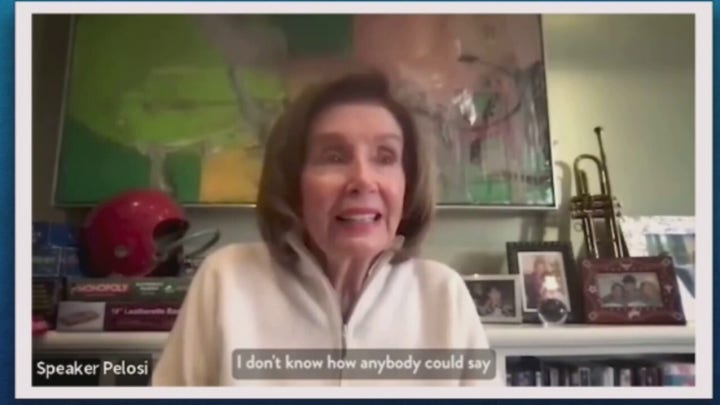 Nancy Pelosi: 'I don't know how anybody could say I care about the planet, I think I'll vote Republican'
