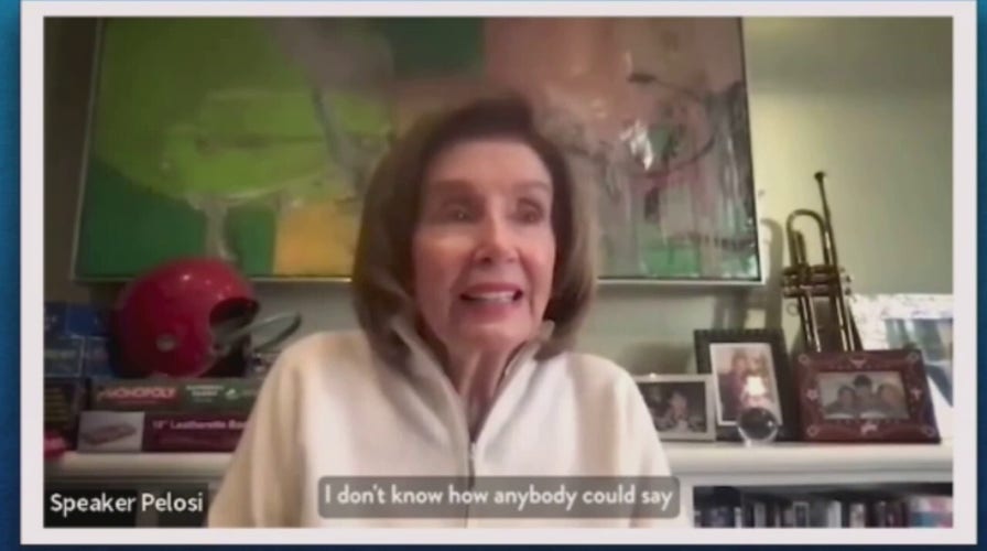 Nancy Pelosi: 'I don't know how anybody could say I care about the planet, I think I'll vote Republican'