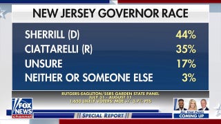 Jack Ciattarelli narrows Democratic opponent's lead in tight New Jersey gubernatorial race