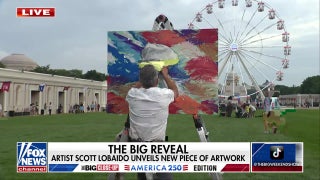 Artist paints ‘The Goat,' celebrating America 250 at the Great American State Fair