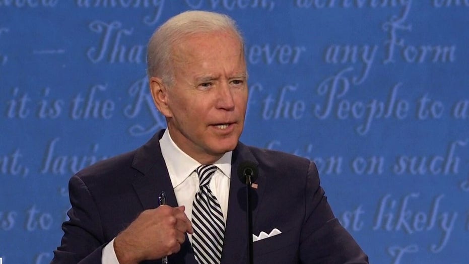 Biden Pushes Back Against Ties To Bernie Sanders During First Debate ...