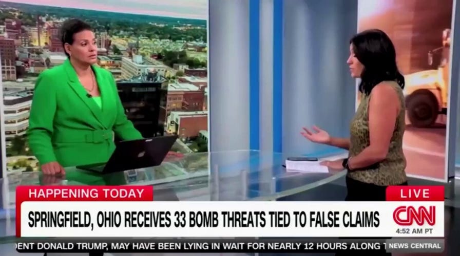 CNN's Sara Sidner calls out Trump's complaint about rhetoric amid Springfield, Ohio threats: 'It's rich'