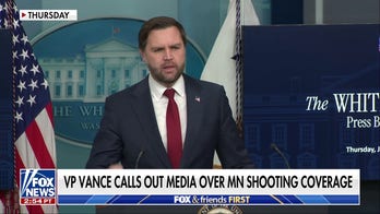 Vance rips media over Minnesota shooting coverage in rare press briefing appearance