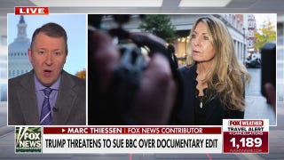 Trump threatens legal action against BBC over documentary edit