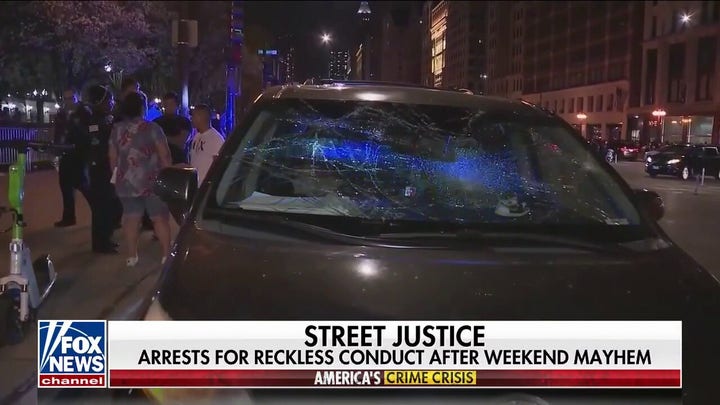 Young people destroy Chicago over the weekend