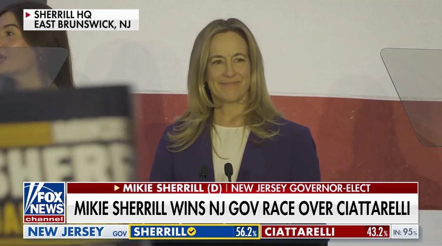 NJ's Mikie Sherrill says America has never been 'ruled by a king' after gov win