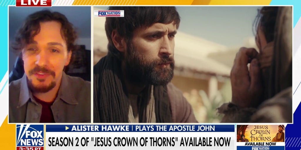 'Jesus Crown of Thorns' actor reflects on stepping into role of Apostle John