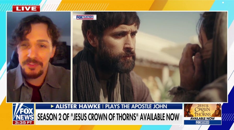 'Jesus Crown of Thorns' actor reflects on stepping into role of Apostle John