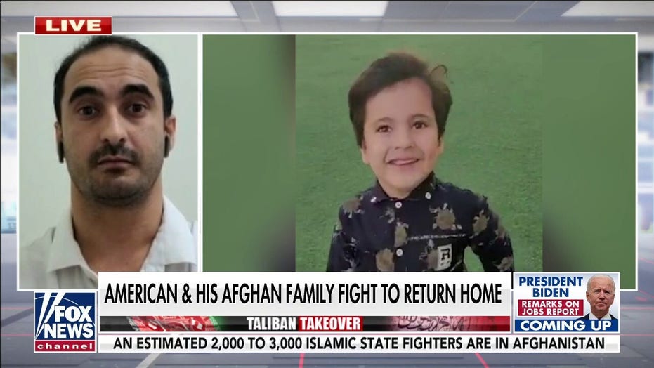 아프가니스탄 가족이 UAE에 갇힌 상태에서 도움을 요청하는 미국인 시민: '나는 일자리를 잃어, 자동차'