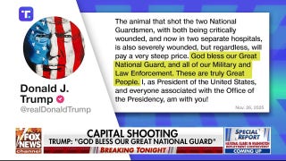 President Trump responds to DC shooting of National Guardsmen
