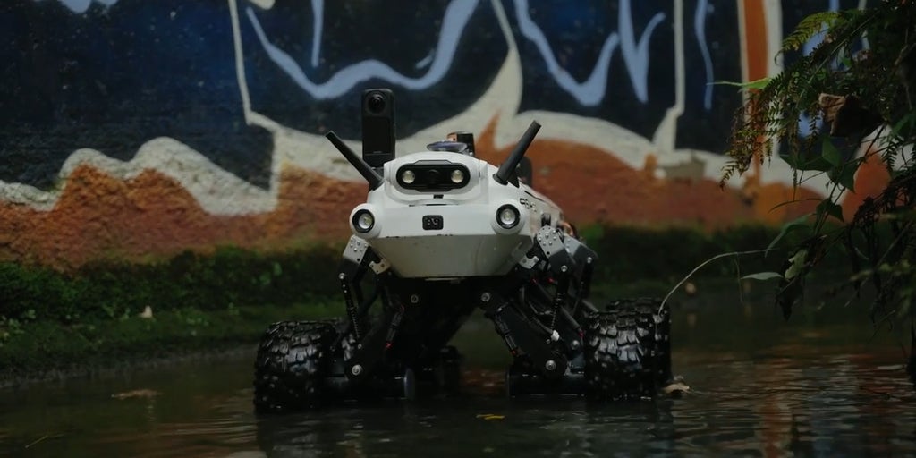 The six-wheeled robot that checks out dangerous situations so humans don’t have to