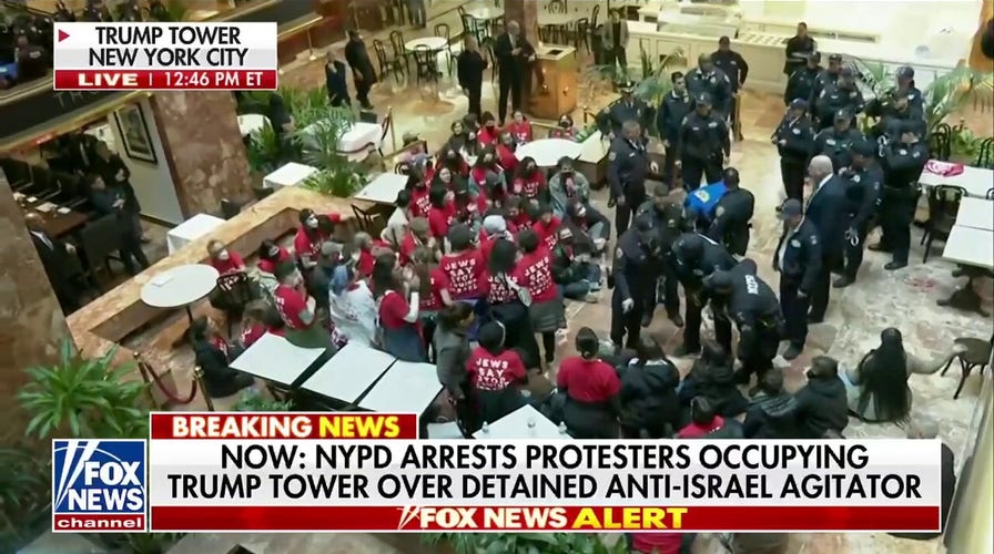 Protesters storm Trump Tower in NYC, demand release of Mahmoud Khalil