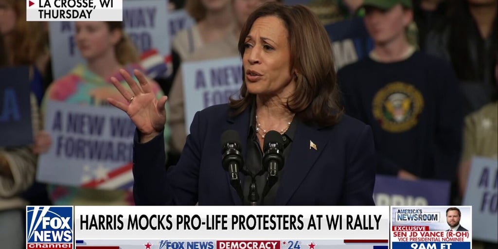 Kamala Harris slammed for 'bizarre' response to Christian protesters