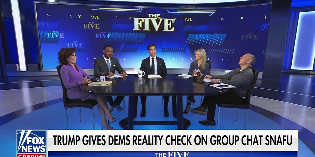 'The Five': Trump takes on chat leak controversy as Democrats, media cry scandal