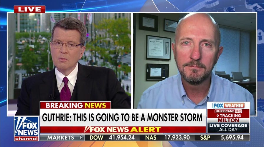 Florida is expecting 15 feet of storm surge from Hurricane Milton: Kevin Guthrie