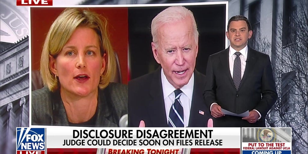 Biden sues to stop interview audio and transcript release