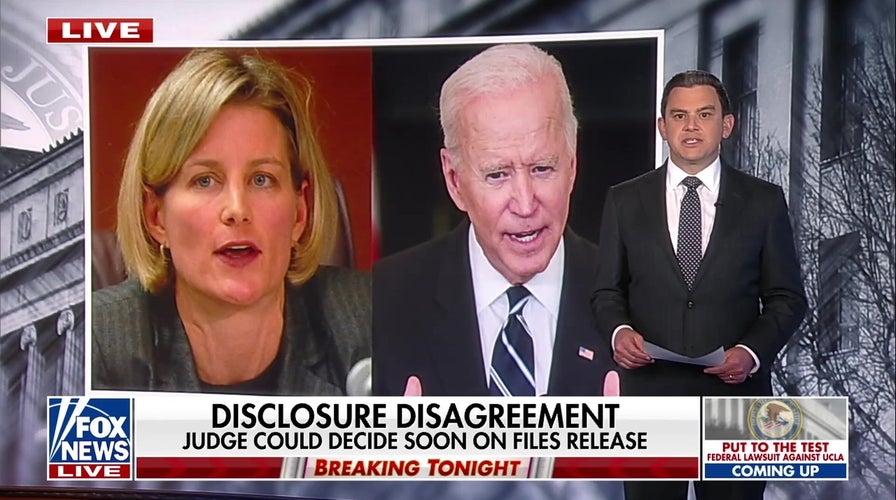 Biden sues to stop interview audio and transcript release