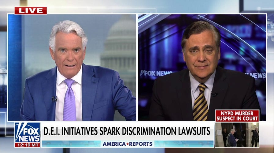 Jonathan Turley: DEI is often declared 'racial discrimination' in court trials