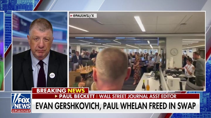  WSJ assistant editor on Gershkovich release: Very emotional day