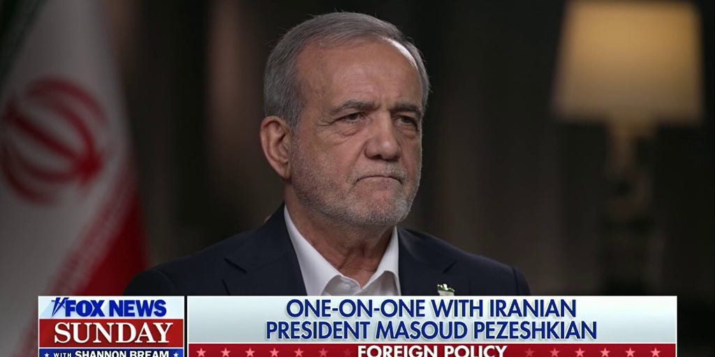 Iranian president pressed on motivations behind uranium enrichment leading up to US strikes