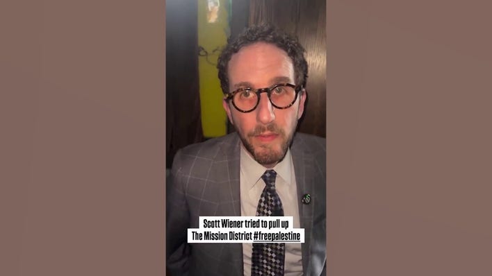 CA Dem State Sen. cornered in bar over pro-Israel stance