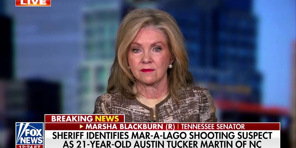 Mar-a-Lago shooting is a ‘reminder’ that ‘rhetoric matters,’ Sen Marsha Blackburn says