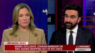 Zohran Mamdani calls Eric Adams 'radical' and 'extreme' after NYC mayor exits race