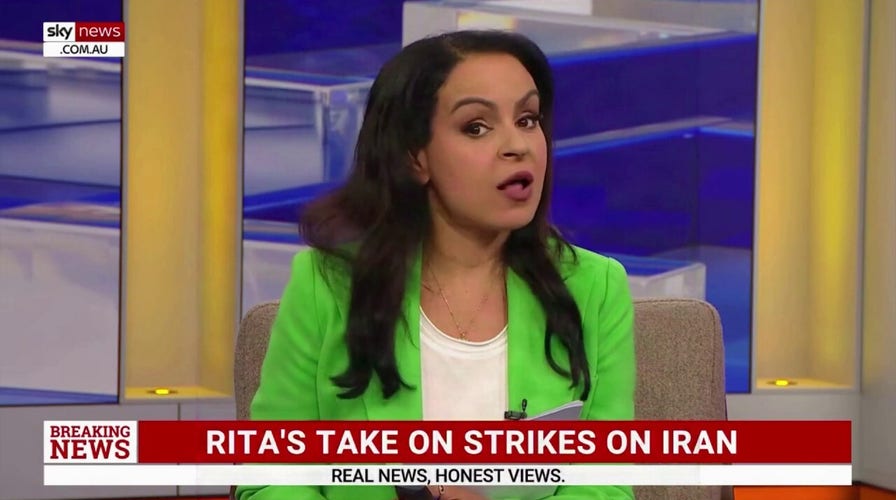 Sky New Australia host celebrates Iranian leader's death