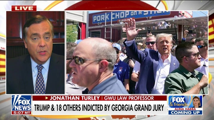 Jonathan Turley issues warning on 'troubling' Trump indictment: 'This has legs'