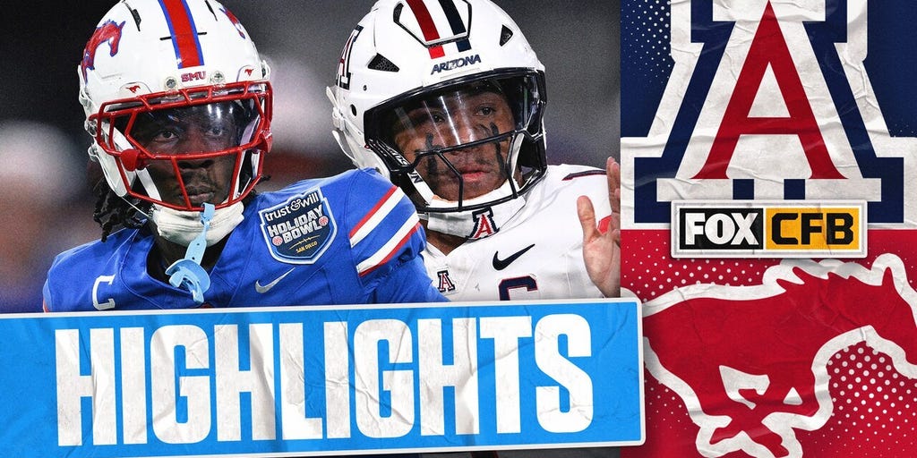 No. 17 Arizona Wildcats vs. SMU Mustangs Highlights | FOX College Football