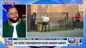 Furious resident in AOC's district says migrants turning neighborhood into 'epicenter of crime, prostitution'