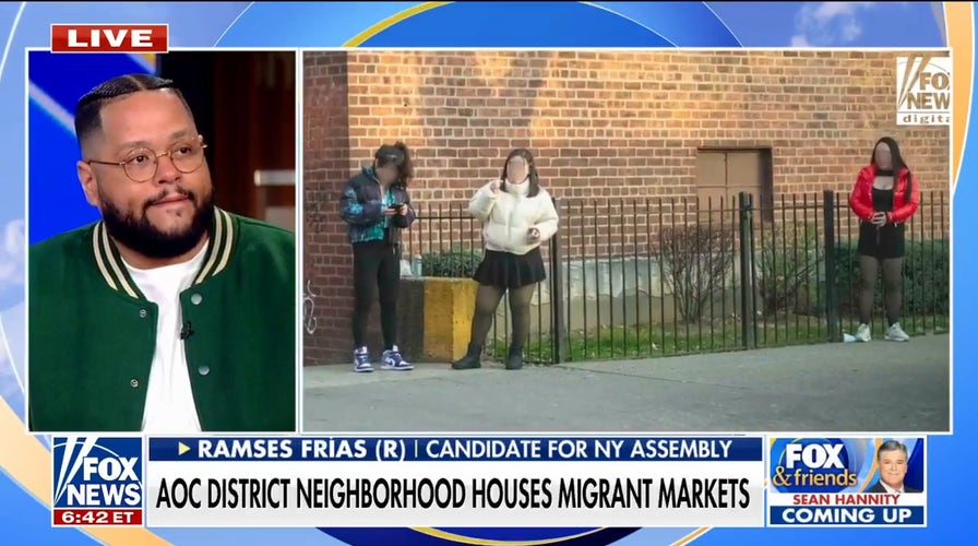 Furious resident in AOC’s district says migrants turning neighborhood into ‘epicenter of crime, prostitution’