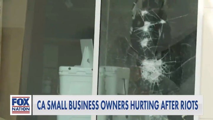 Fox Nation's Raymond Arroyo speaks to California small business owners hit by looters