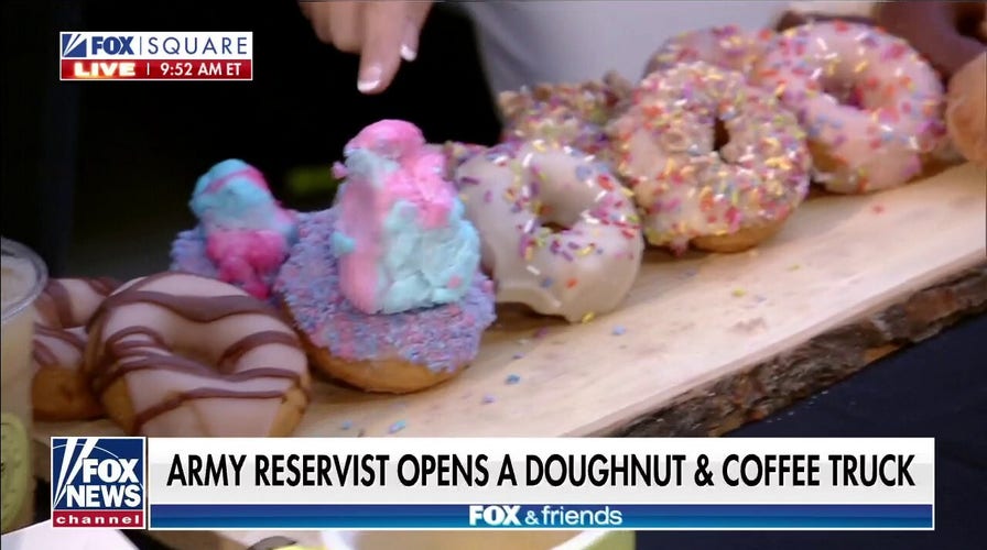 Treat wagon: Army reservist owns food truck offering doughnuts, coffee