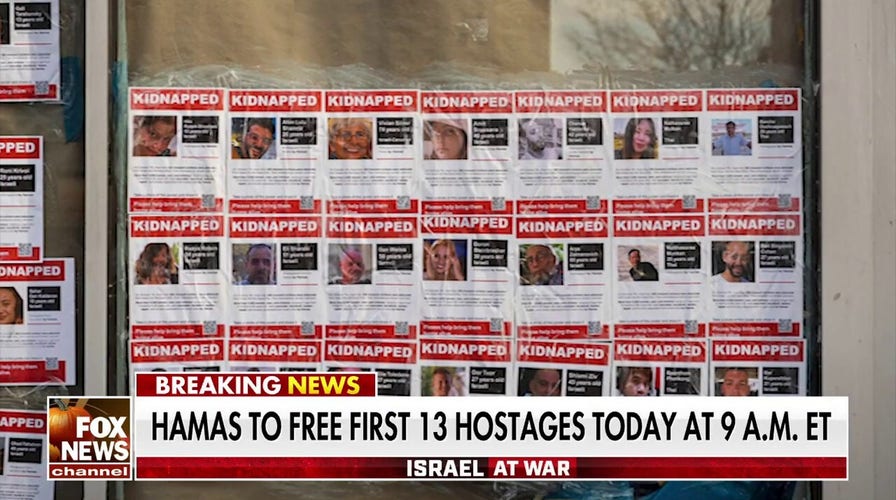 Hamas to free 13 hostages as temporary cease-fire remains in effect