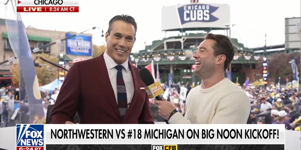 Fox Sports analyst Brady Quinn talks Michigan vs Northwestern at Wrigley Field
