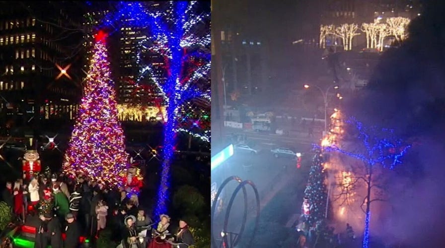'The Five' react to Fox's All-American Christmas Tree relighting after arson