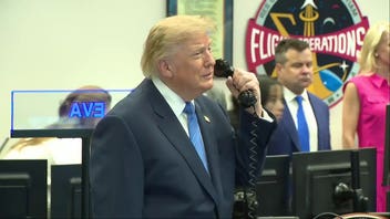Trump speaks with astronauts aboard International Space Station