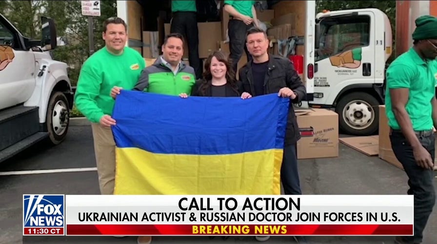 Ukrainian activist, Russian doctor in US team up to send aid to Ukraine