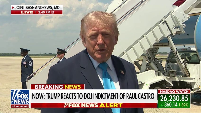 Trump answers what will be next for Cuba after indictment of Raul Castro