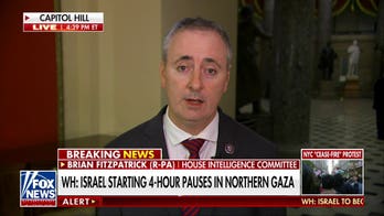 Israel's humanitarian pause shows they are trying to do the right thing: Rep. Brian Fitzpatrick