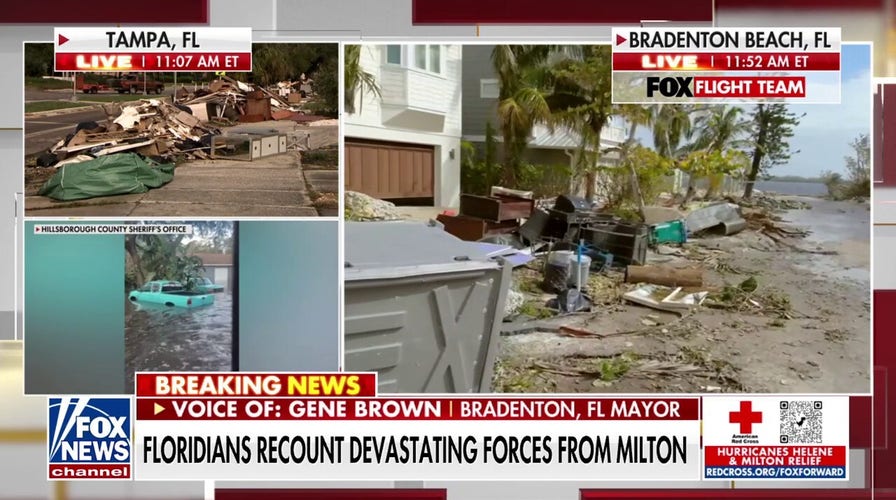 Florida mayor speaks on community's recovery efforts following Hurricane Milton