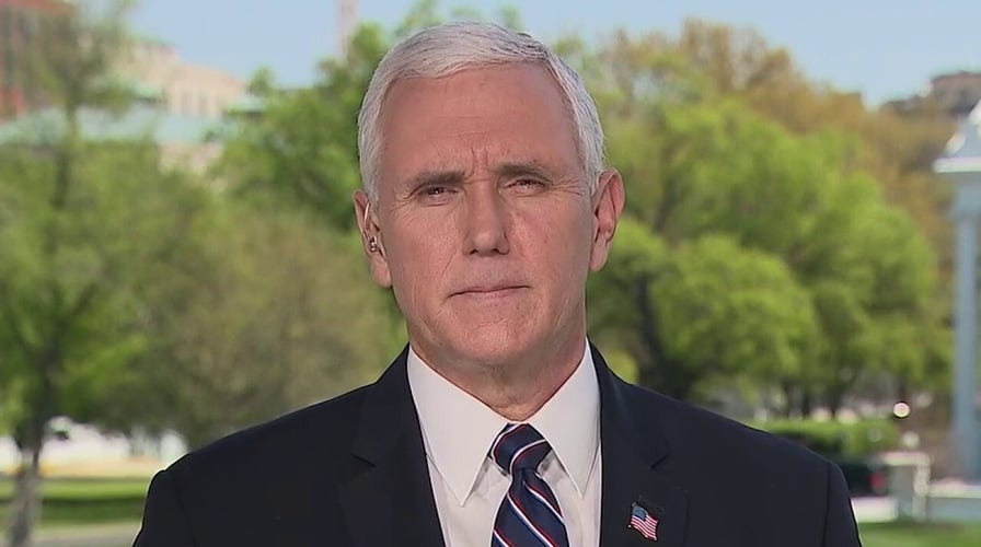 Vice President Pence tells Sean Hannity he's inspired by Americans rallying to fight COVID-19