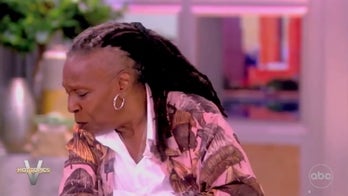 Whoopi Goldberg spits on 'The View' after saying Trump's name