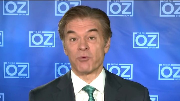 Dr. Oz: Stop saying hydroxychloroquine data is anecdotal, that's not true