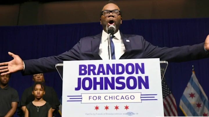 Chicago mayor-elect torched for appearing to be left of Lightfoot